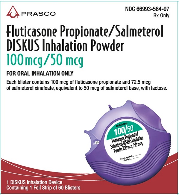 Fluticasone Propionate - Salmeterol Diskus 100-50 mcg carton