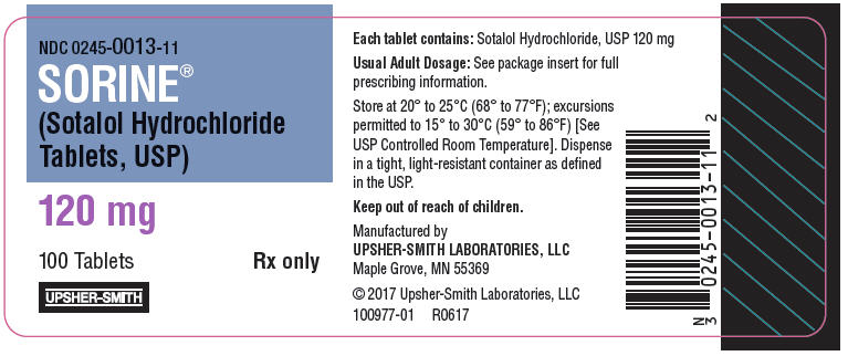 PRINCIPAL DISPLAY PANEL - 120 mg Tablet Bottle Label