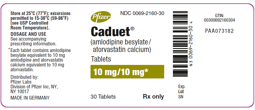 PRINCIPAL DISPLAY PANEL - 10 mg/10 mg Tablet Bottle Label