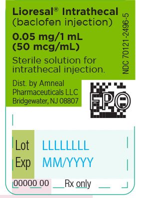50mcg vial label