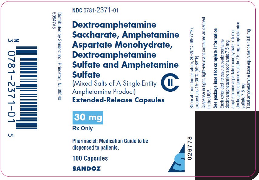Dextroamphetamine Saccharate Amphetamine Aspartate Dextroamphetamine Sulfate Amphetamine 