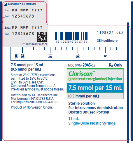 PRINCIPAL DISPLAY PANEL - 15 mL Syringe Box Label
