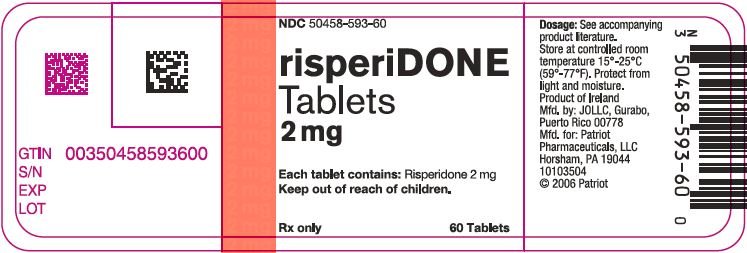 PRINCIPAL DISPLAY PANEL - 2 mg Tablet Label