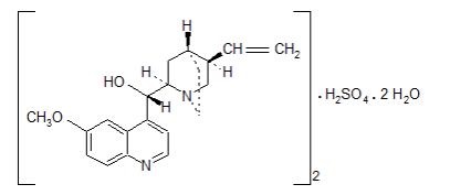 quinidine-sulfate-structure