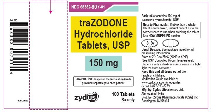 Trazodone Hyadrochloride Tablets, USP