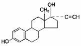 Ethinyl Estradiol USP structure.