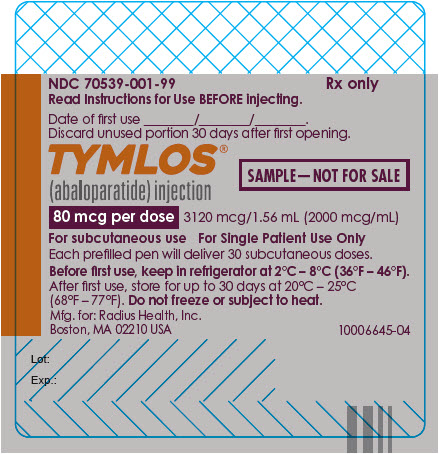 PRINCIPAL DISPLAY PANEL - Sample 80 mcg Prefilled Pen Label