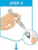 A close-up of a hand holding a syringe

Description automatically generated