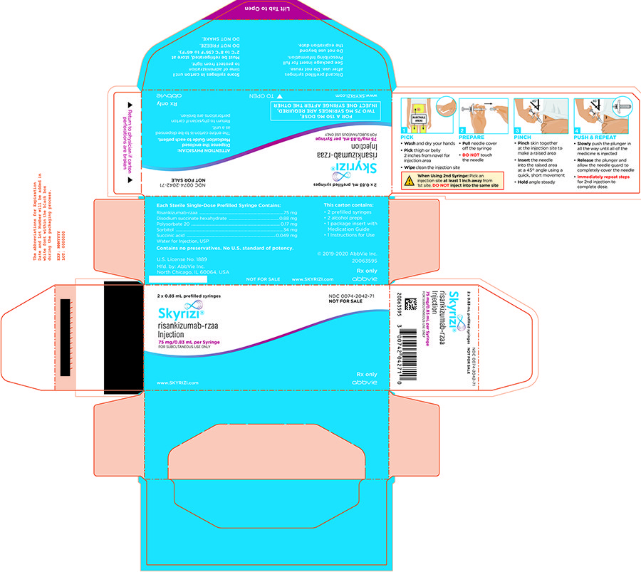 Skyrizi Injection FDA prescribing information, side effects and uses