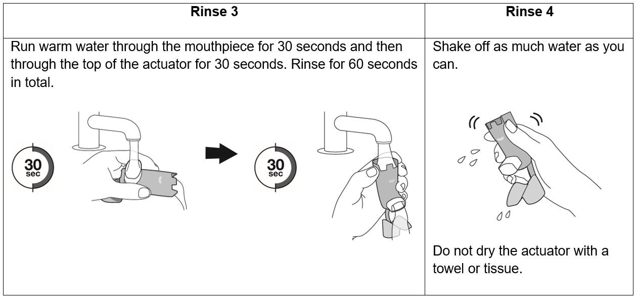 rinse 3 and 4