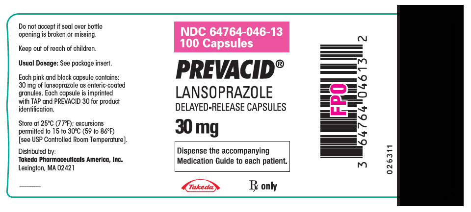 What is lansoprazole 30 milligrams used to treat?