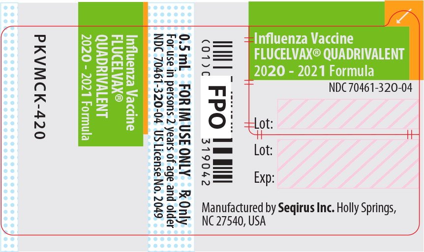 Flucelvax Quadrivalent FDA prescribing information, side effects and uses