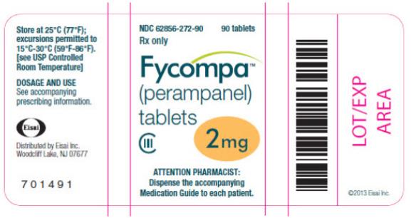 Fycompa Tab 4mg 28 S