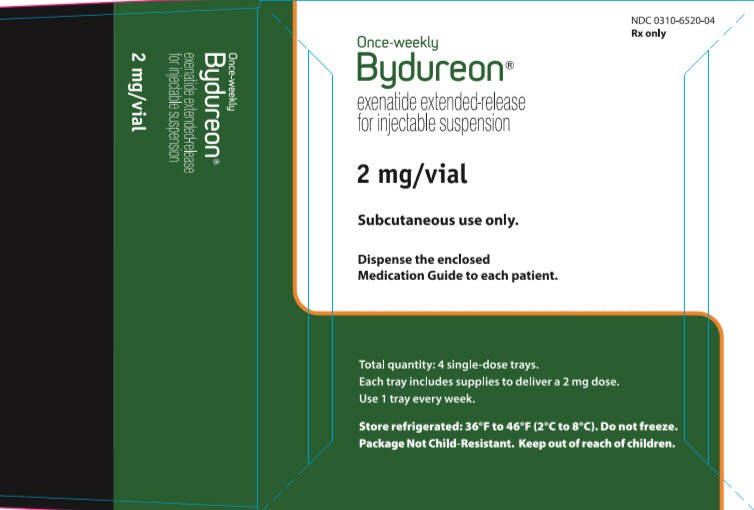 Bydureon Once-Weekly 2 mg/vial  carbon