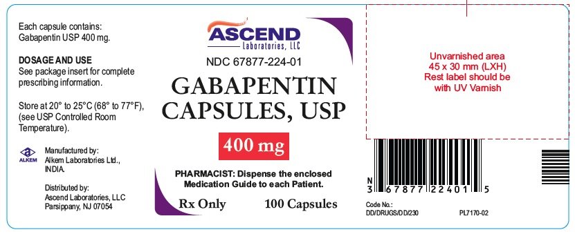 gabapentin 400 cap