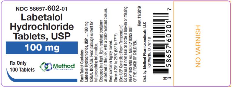 Labetalol Tablets: Package Insert 