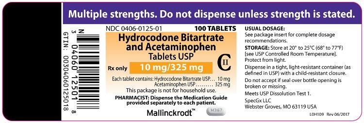 gabapentin and hydrocodone acetaminophen
