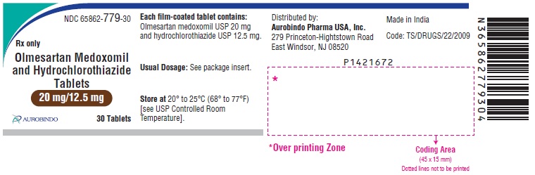 PACKAGE LABEL-PRINCIPAL DISPLAY PANEL - 20 mg/12.5 mg (30 Tablets Bottle)