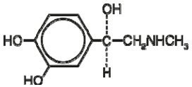 Epinephrine Structural Formula