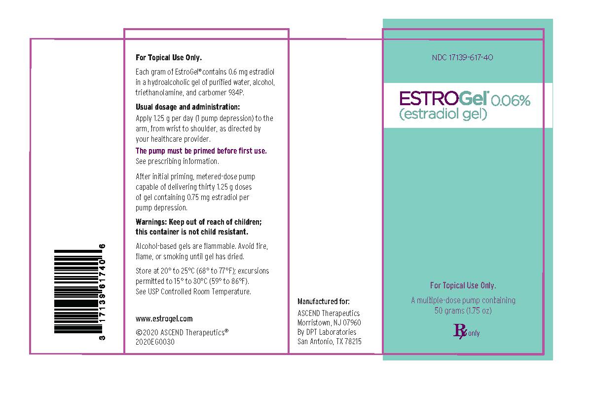  ESTROGel® 0.06% (estradiol gel) label