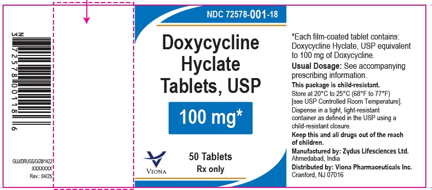 Doxycycline hyclate tablets