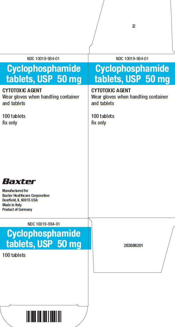 Cyclo Representative Carton Label  NDC 10019-984-01  2 of  2