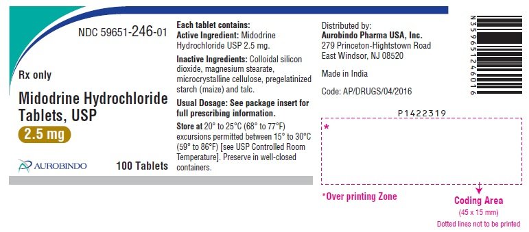 Midodrine - FDA prescribing information, side effects and uses