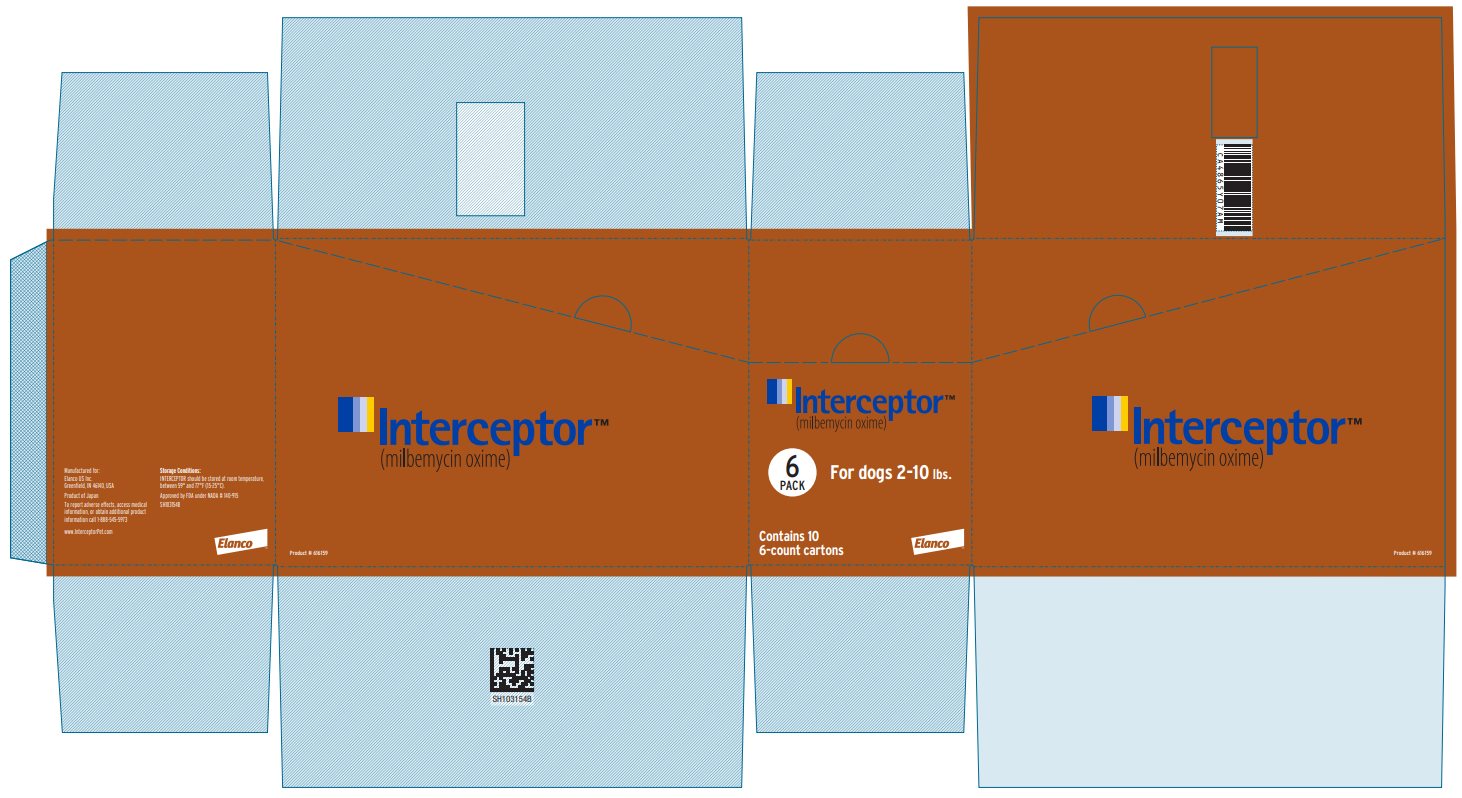 Principal Display Panel - Interceptor 2.3 mg Box Label
