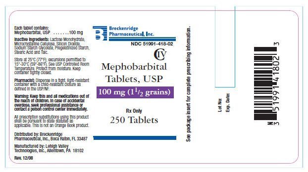 Principal Display Panel - 50 mg Bottle