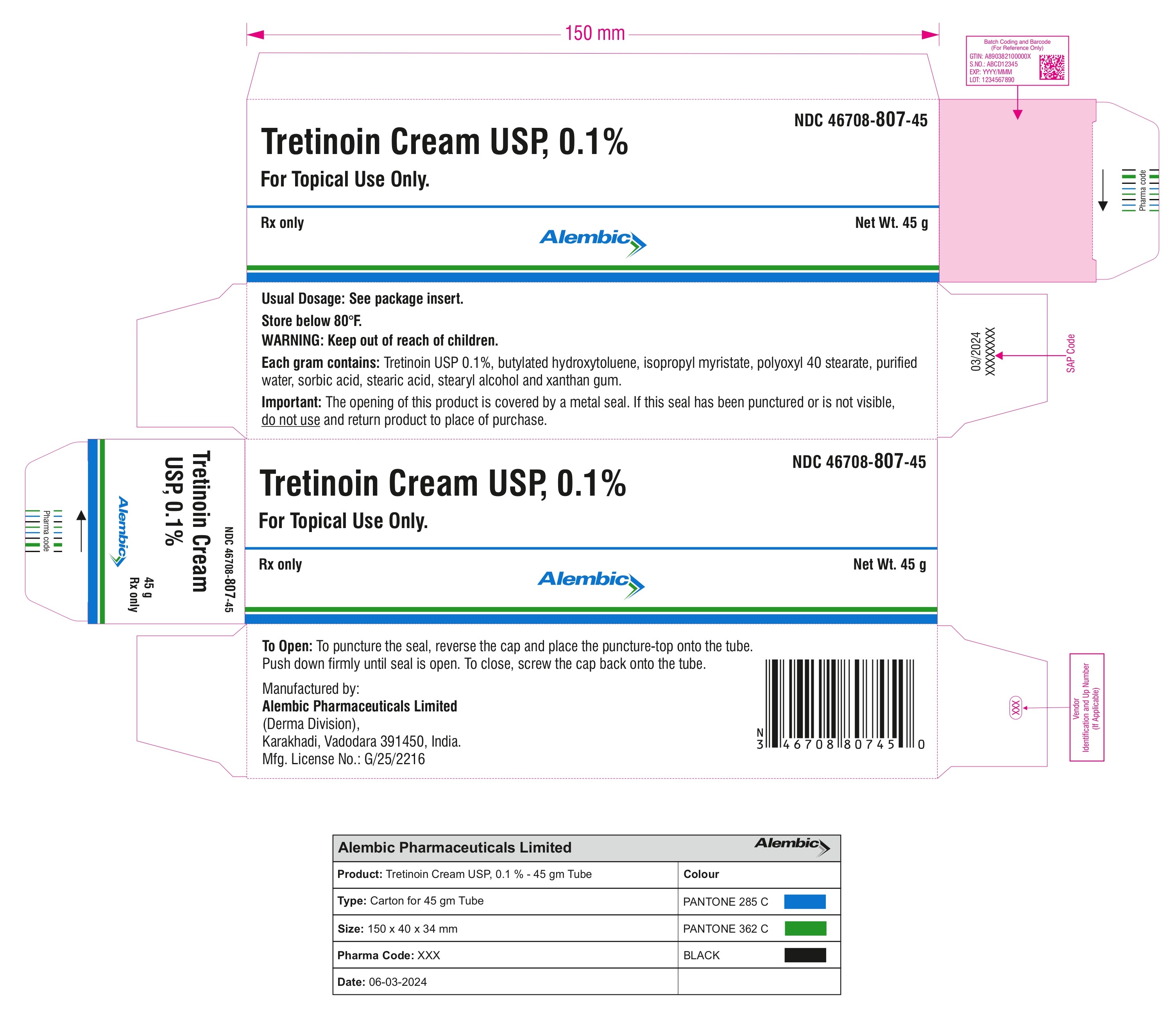 carton label