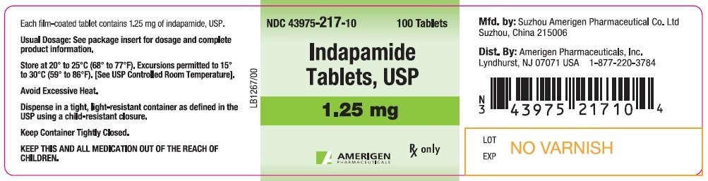 Indapamide Drug Information