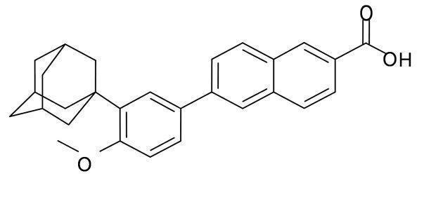 differin structural Formula