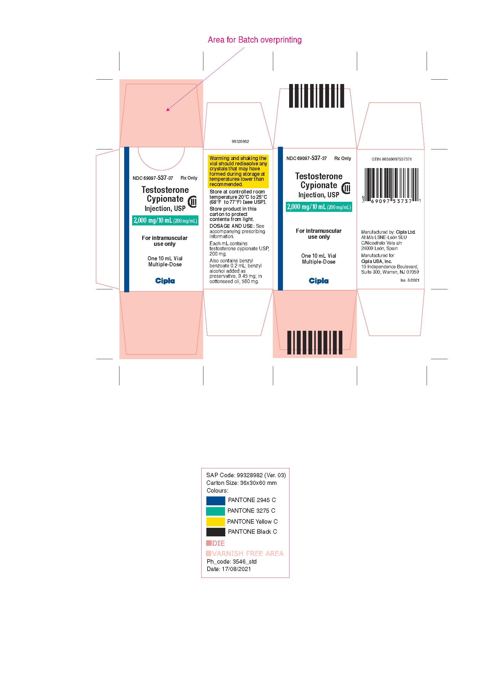 carton-2000mg per 10ml