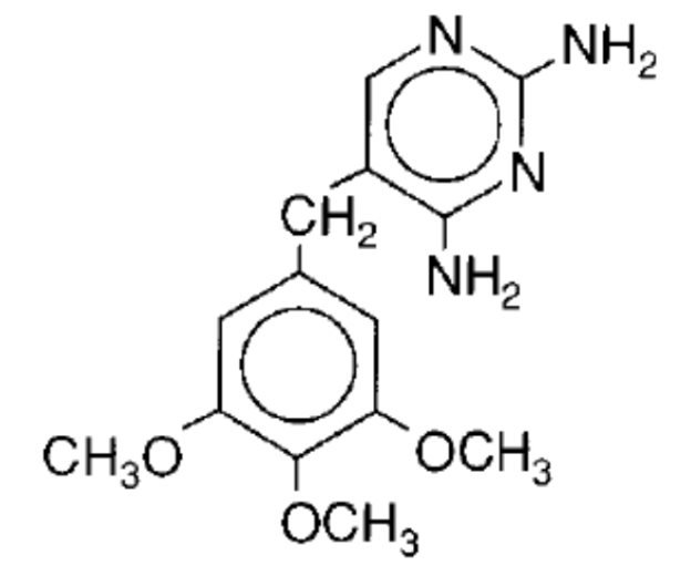Trimethoprim Structural Formaula