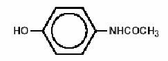 acetaminophen chemical structure