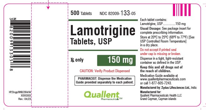 Lamotrigine Tablets USP, 150 mg-500c