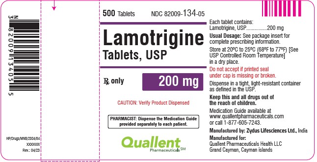 Lamotrigine Tablets USP, 200 mg
