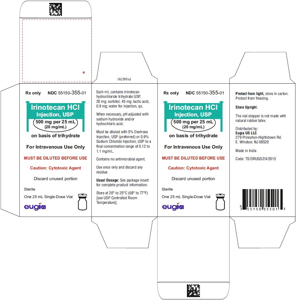 PACKAGE LABEL-PRINCIPAL DISPLAY PANEL-500 mg per 25 mL (20 mg/mL) – Container-Carton Label
