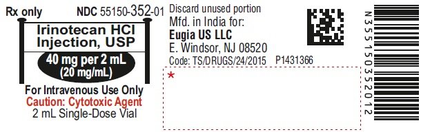 PACKAGE LABEL-PRINCIPAL DISPLAY PANEL-40 mg per 2 mL (20 mg/mL) - Container Label