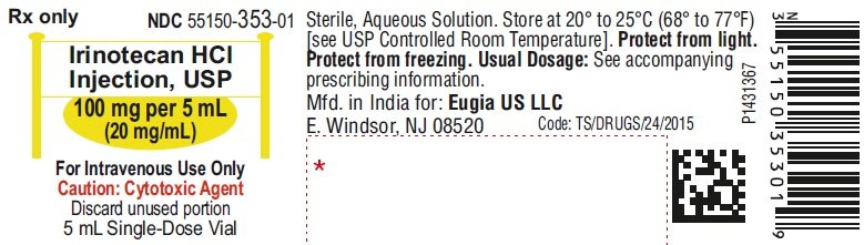 PACKAGE LABEL-PRINCIPAL DISPLAY PANEL-100 mg per 5 mL (20 mg/mL) - Container Label