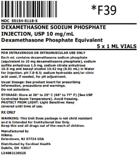 10mg/mL bag label