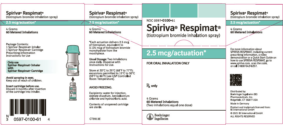 PRINCIPAL DISPLAY PANEL - 2.5 mcg Cartridge Carton