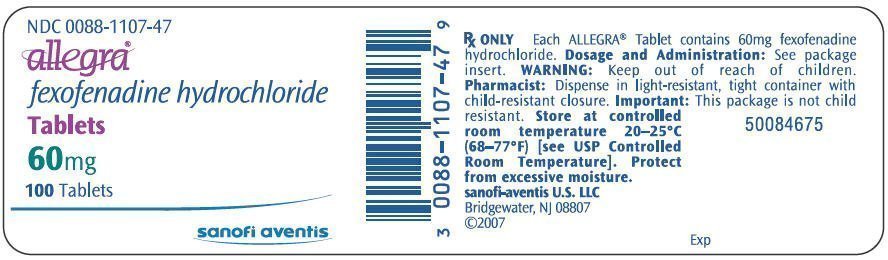 PRINCIPAL DISPLAY PANEL - 60 mg Bottle Label