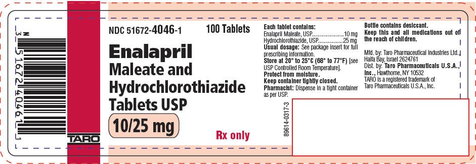 PRINCIPAL DISPLAY PANEL - 10/25 mg Tablet Bottle Label