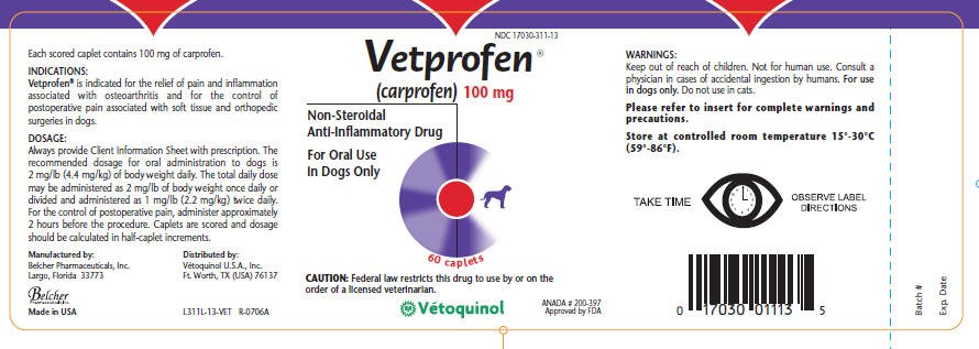 vetprofen 100mg for dogs