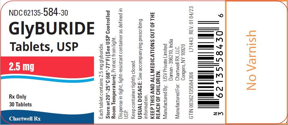 Buprenorphine sublingual tablets 2 mg  - NDC 72888-182-90 - 90 Tablets Label