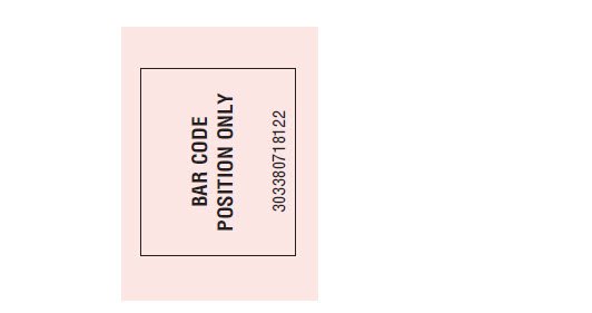 Daptomycin Representative Container Label 0338-0718-12 2 of 2