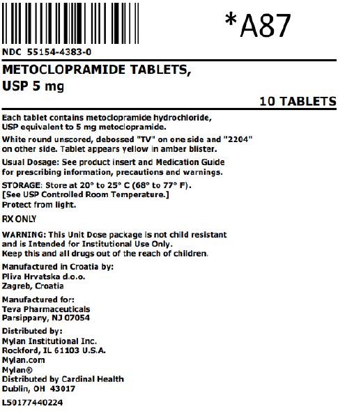 5mg bag label
