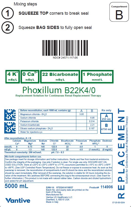 Phoxillum Representative Container Label B22K4/0