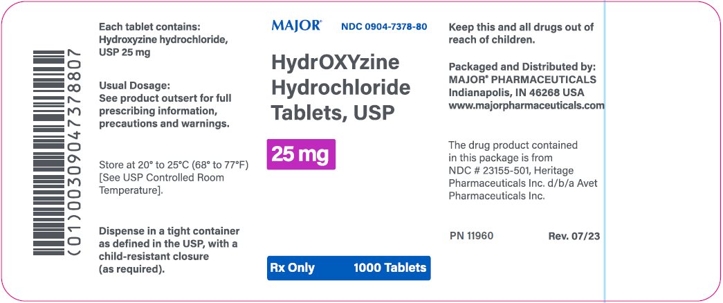 25mg bottle label